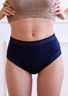 louloucup midnight blue lace menstrual panties
