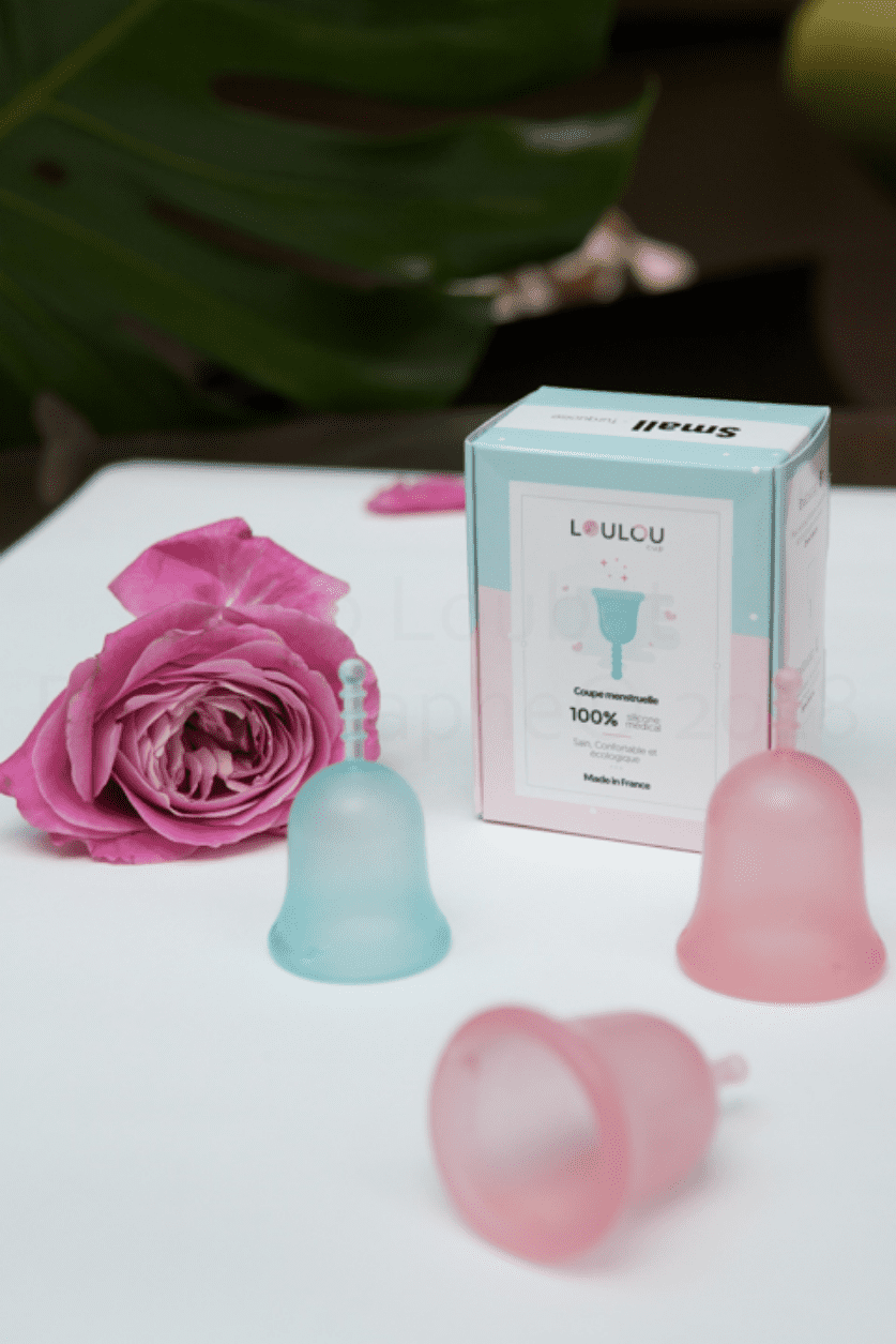 Position of the menstrual cup