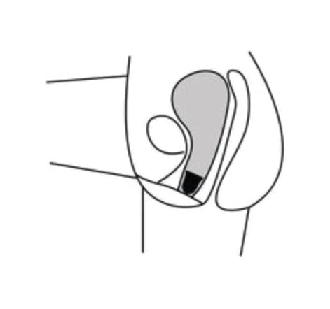 Composed of a very flexible and malleable material, the menstrual cup is worn much lower than a tampon and is placed directly under the cervix. Once properly positioned, there is no risk of leaks. The menstrual cup can be positioned in different ways depending on each anatomy. It may be completely inside or the rod may stick out slightly. It doesn't matter. The cup, once inserted, should absolutely not bother you. If the menstrual cup is completely inside, the stem makes it easier to lower it when removing. By pulling slightly on it, we manage to reach the base of the cup in order to pinch it and then remove it. If the menstrual cup sits very high - don't panic - that's completely normal, just push it down with your vaginal muscles.