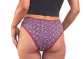 Lea - Culotte menstruelle ado en coton bio flux moyen +++