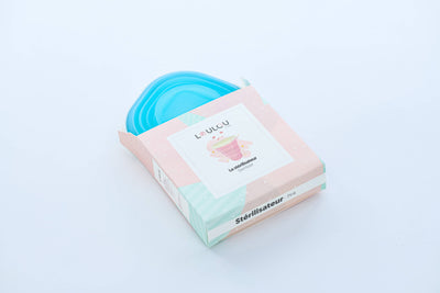 stérilisateur-coupe-menstruelle-turquoise-plie