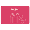La tarjeta de regalo de Loulou